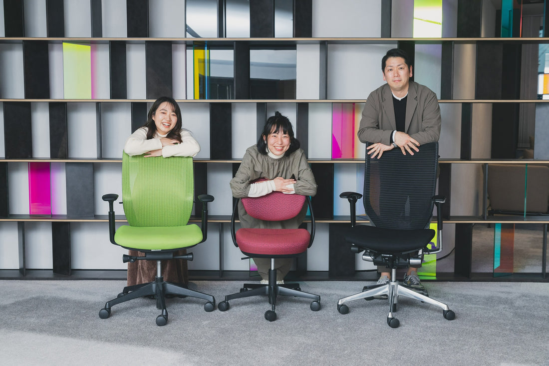 オカムラ社員による本音の“推しチェア”座談会。私にぴったりの椅子と オカムラ社員による本音の“推しチェア”座談会。私にぴったりの椅子と