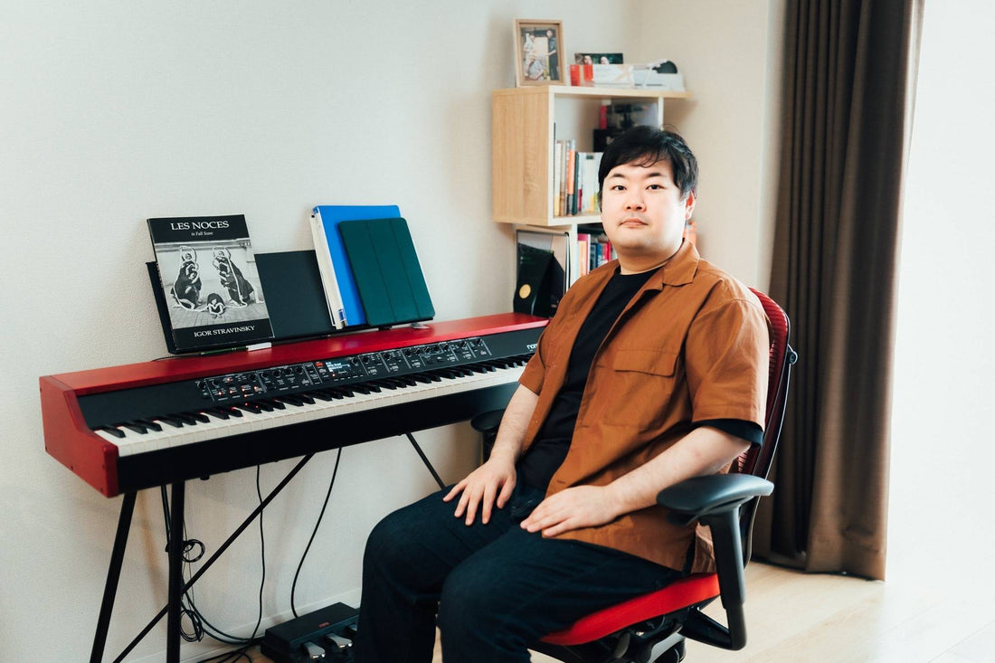 作曲は思考の集積結果。AIではなく人間だけに与えられた知恵と好奇心から音楽を書く、坂東祐大さんのワークスペース
