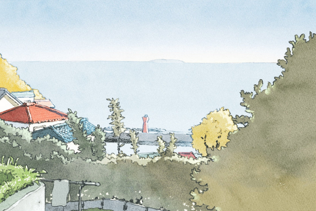 海辺の町へ移り住んで定着した2つの「すわる」習慣は、自分と世界を結びつける｜作家・のもとしゅうへいさん