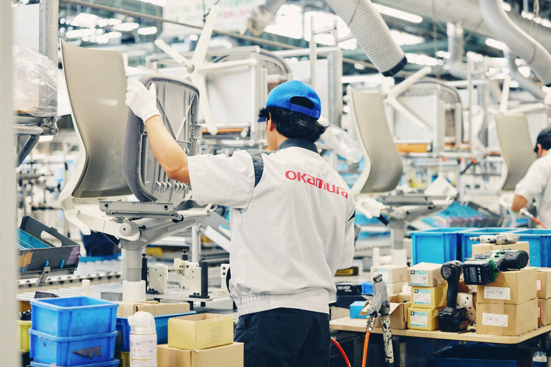 【前編】国内屈指の椅子生産工場に潜入〜オカムラのオフィスチェアができるまで〜