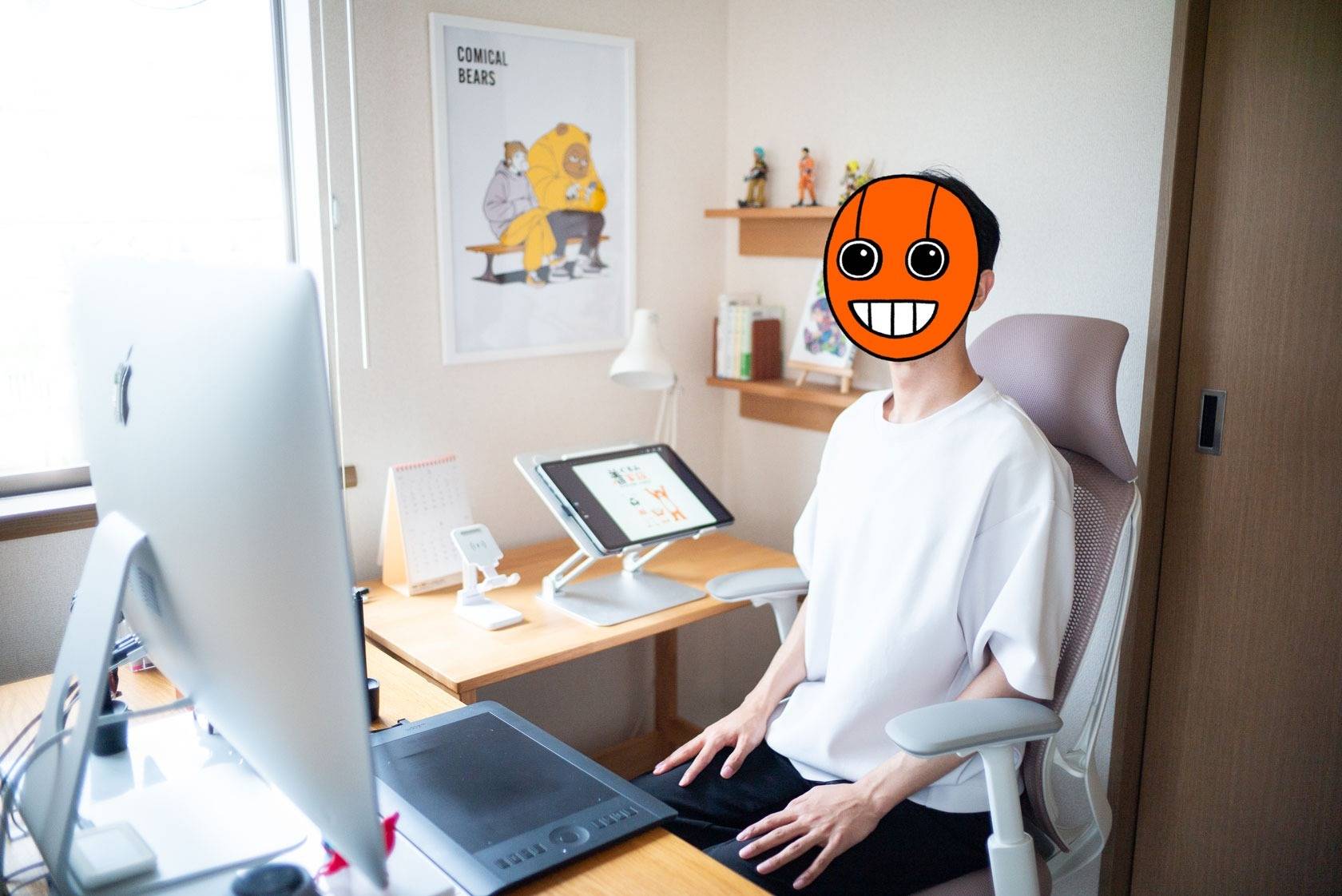 椅子を変えたら、集中力が上がった！ イラストレーター・Masakiさんの